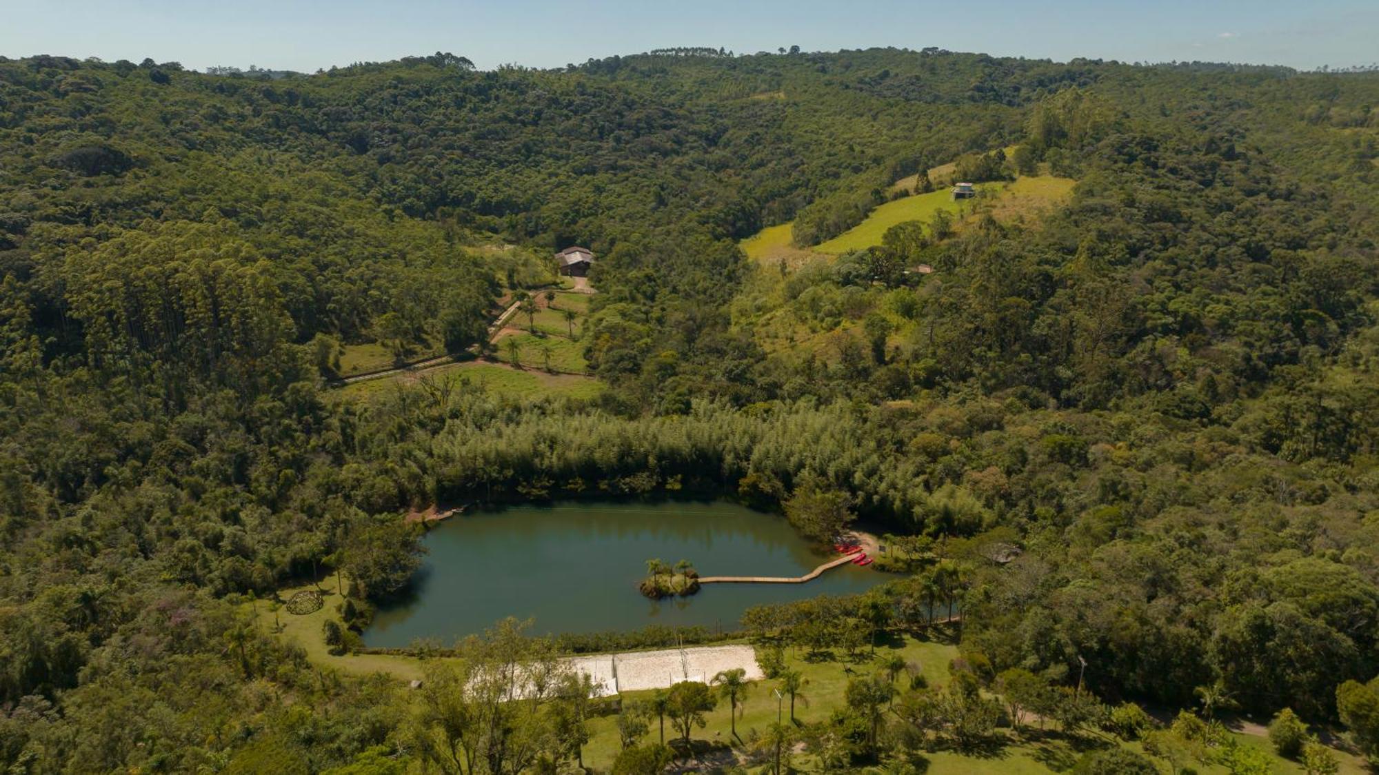 Ibiúna Hotel Fazenda Morros Verdes Ecolodge מראה חיצוני תמונה