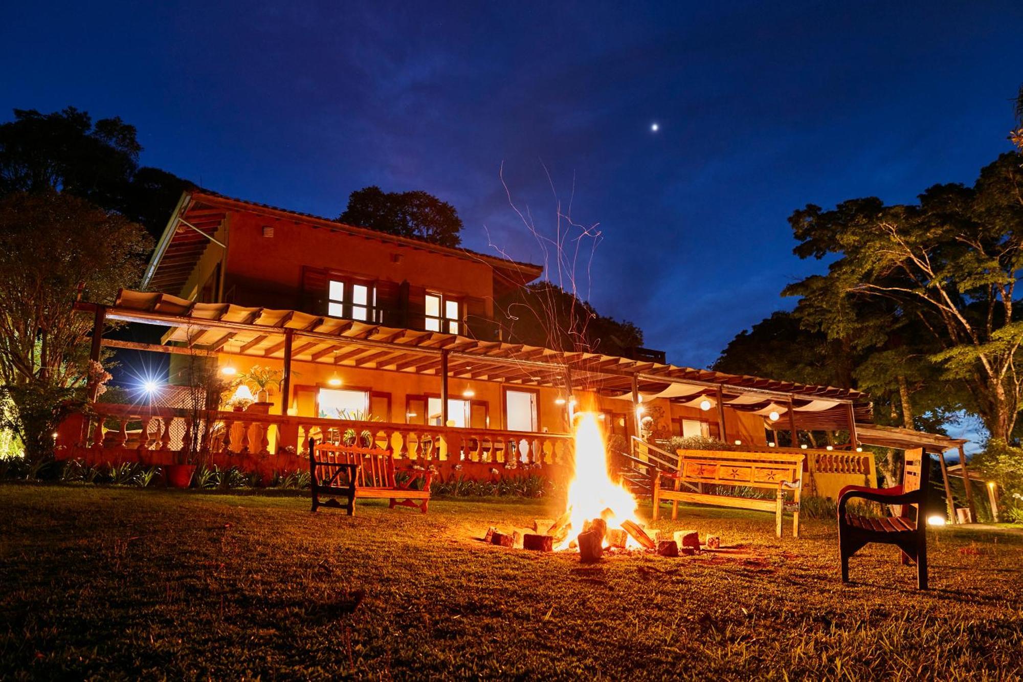 Ibiúna Hotel Fazenda Morros Verdes Ecolodge מראה חיצוני תמונה
