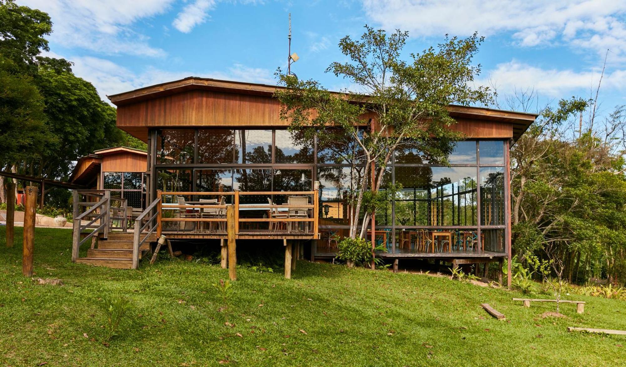 Ibiúna Hotel Fazenda Morros Verdes Ecolodge מראה חיצוני תמונה